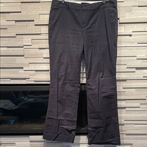 Banana Republic navy/gray striped Textured Pants size 14 new without tags